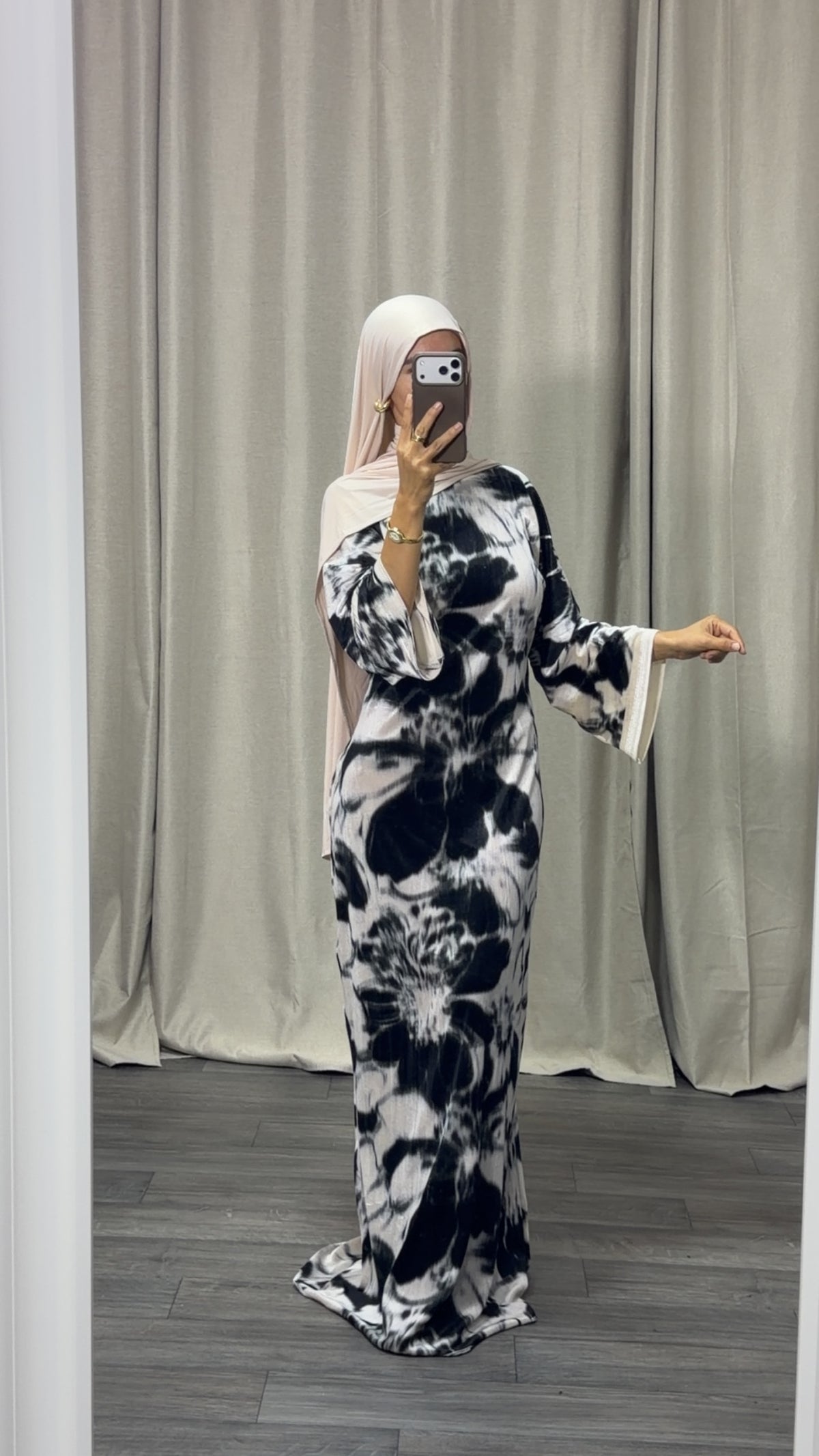 Robe en velour