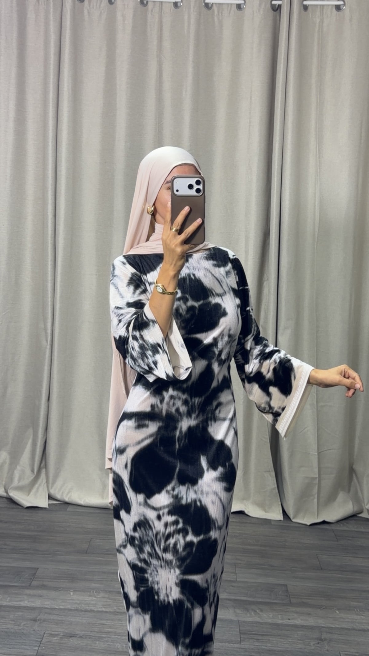 Robe en velour